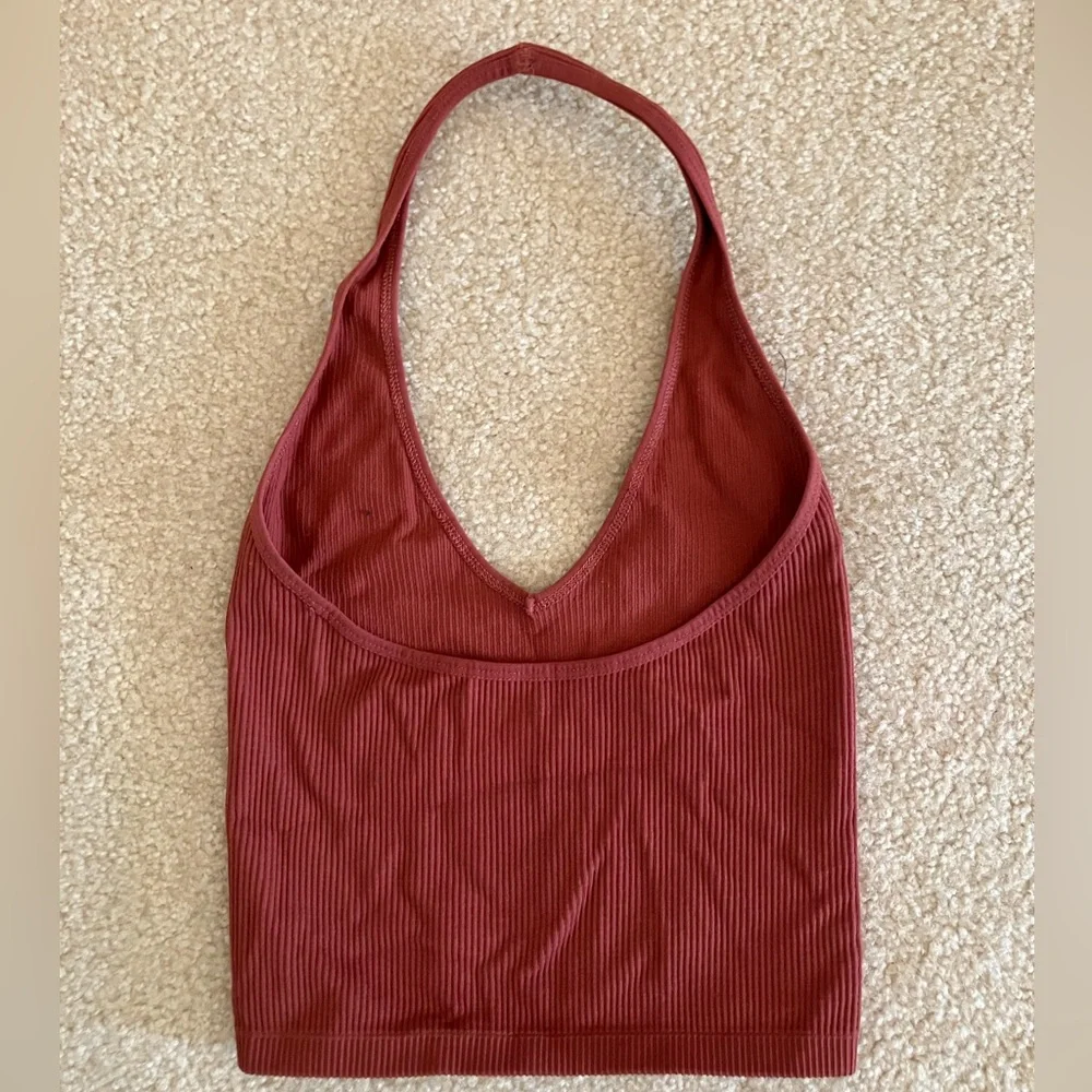 Out From Under Ribbed Halter Top - Picture 2 of 3